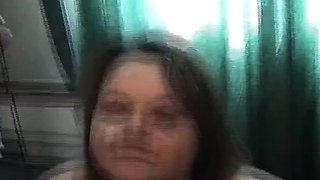 British Amateur Carol Jones in a Bukkake Video