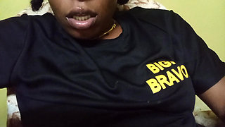 Rubbing Fingering My Pink Black Pussy Moaning Orgasms