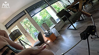 Blowjob Slut! Fucking Machine Gets All the Squirt Juice Out of the Slut Cunt