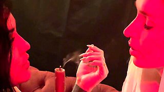 Stupefying Kyra Sex at lesbian trailer