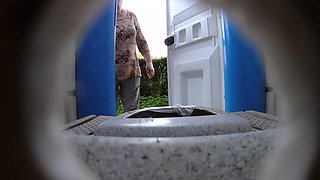 Dixi Bio Toilet Simple Dry, Older Spy Mix, Hidden Camera