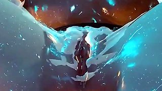 3D Goddess of Animation: Curves of Beauty - 3D Animation