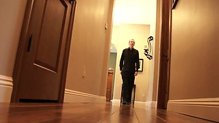 Brunette mom craves to be fucked in bed