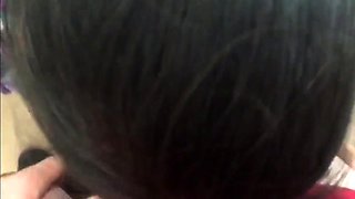 Indonesian Maid Gives Blowjob to Her White Employer