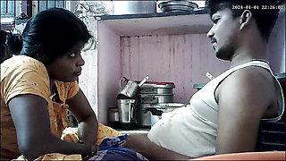 Indian house wife hot kissing in husband