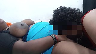 Desi Wife Deepthroat. Mouth Fuck and Boobs Milk Drink Hot Orgasmic Pussy Licking