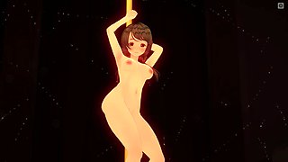 Custom-made 3D2 sexy pole dance  lovemore crymore