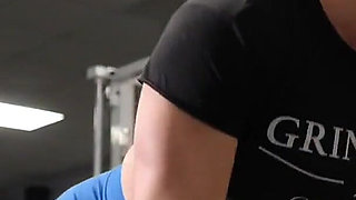 Giving My Fitness Instructor a BBC Creampie in the Gym