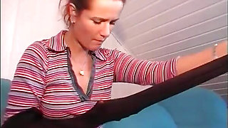 I'm very horny! Rip off these stockings and fuck my pussy real! Vol 2
