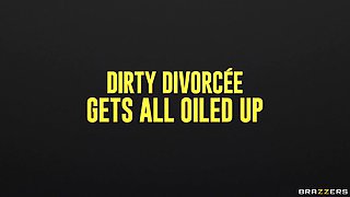 Dirty Divorcee Gets All Oiled Up With Vince Karter, Penny Barber - Brazzers