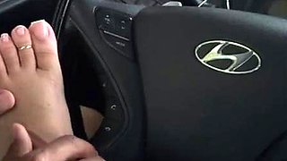 Black Amateur Explore Hot Foot Fetish