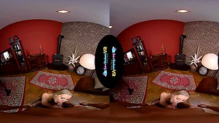 Her Desire - Blonde Babe In Black Lingerie Hd Vr Pov
