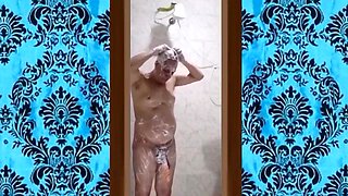 O Meu Banho Gostoso Com o Pau Duro 015