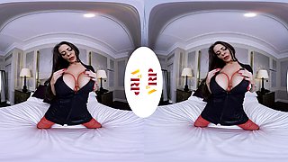 2risque - Brunette Pornstar Solo Masturbation - Sexlikereal