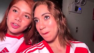 German Redhead Teen fuck outdoor with older men