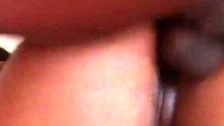 Ebony skinned Chanell Heart has sex with a black cock to get his hot cum
