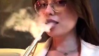 Close up teen foot worship