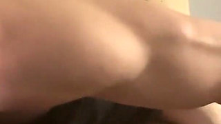 POV Is Right Over Her Head as She Takes It