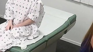 Perv Doctor - Ginger Teen Who Discovered Her Health Insurance Expired Pays Her Doctor with Pussy Instead