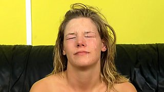 Slut's tears expose her shame after degrading fuck