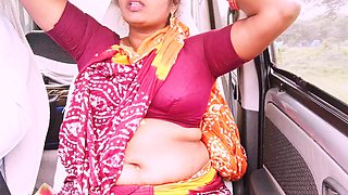 Car Sex.desi Stepmom and Stepson Long Drive for Fucking. Telugu Dirty Talks.