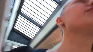Crazy Masturbating on Changing Room