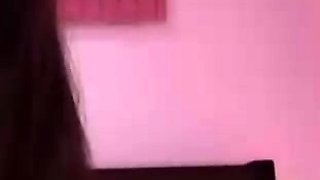 Close up teen foot worship