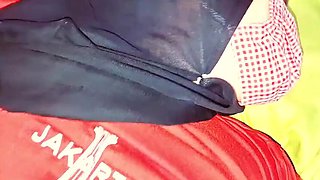 Beautiful hijab girl naughty student gets sperm in pussy with naughty teacher