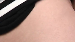 Real Homemade Sex with a Girl Who Loves Epic Pegging Cumshots!