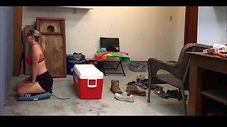 Wife's First at Home Gloryhole with a Local Fan