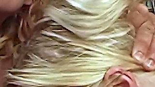Tina with the Lion Mane Swallows the Cock