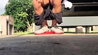 Public Masturbating Men