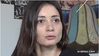 Italian Hottie Valentina Moans Loudly When The Magic Wand Touches Her Pussy - Valentina Italian