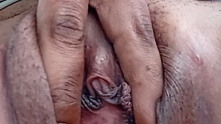 Extreme Close-up Pussy, Spread Open...