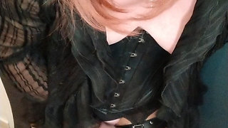 Naughty Latex Crossdresser