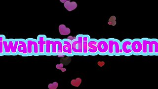Madison gets caught masturbating