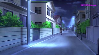 Cheating Girlfriend Spends the Night with the Neighbor While Her Boyfriend Is at Work(Hentai)