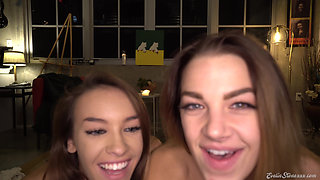 Charity Crawford & Evelin Want a Mouth Full of Cum JOI
