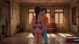 Innocent Sudha Step Chachi Fucked When Step Chacha Was Not Home. Hindi Dirty Talks