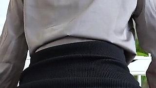 Sex with Horny Secretary in the Office! Cock Riding, Blowjob