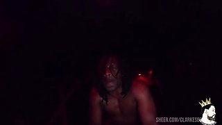Skinny Ebony MILF Takes BBC in Tokyo - Hardcore Face Fucking & Creampie
