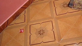 Condom Insert in Pussy
