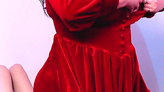 Embarrassed Stepdaughter Fucked - Skinny Girl Takes Strapon Duty with Burning Red Cheeks