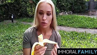 Stepbrother Matt Gets His First Fuck From Angelika! With Angelika Grays And Matt Bird