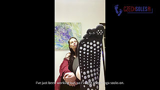 Sniff and Lick My Sweaty Toe Socks After Yoga