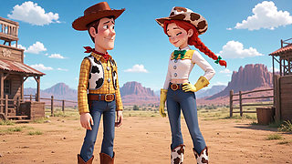 Sex on the ranch porn in Spanish - AI porn