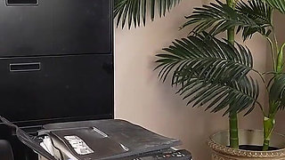 AuntJudysXXX - Hot Busty Office MILF Andi Avalon Fucks the It Guy