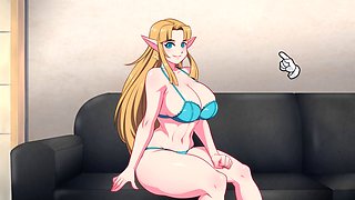 Legend of zelda, link zelda, manga porn