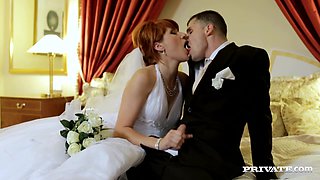 Naughty Redheaded Bride Lucy Bell - Private Porn Sex Videos