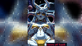 Gol Busty Alien Fantasy Animation V2